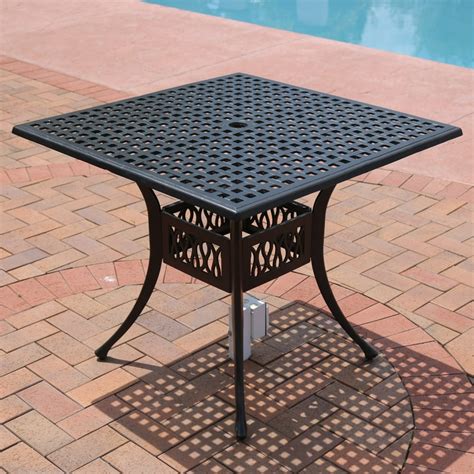Outdoor Patio Table Square