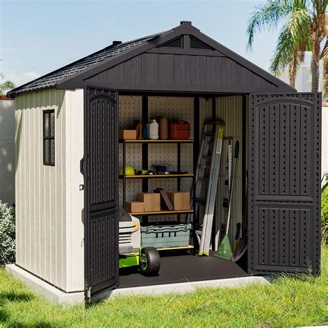 Outdoor Plastic Storage Shed