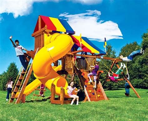 Outdoor Playset Rainbow
