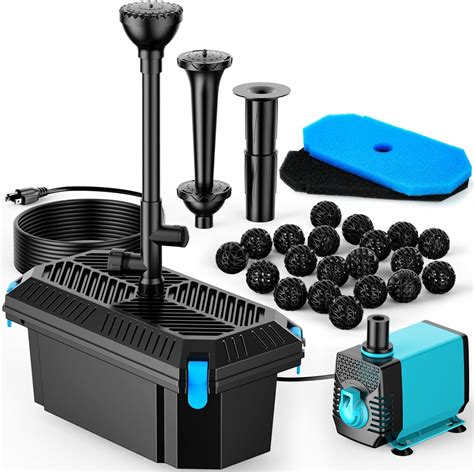 Outdoor Pond Filter And Pump