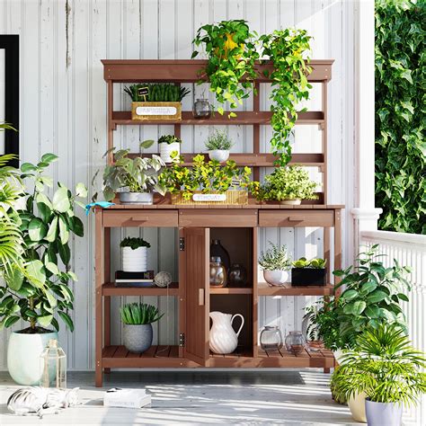 Outdoor Potting Cupboard