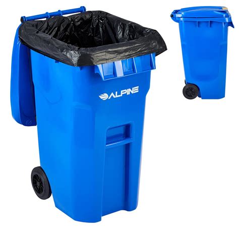 Outdoor Recycling Bin With Wheels