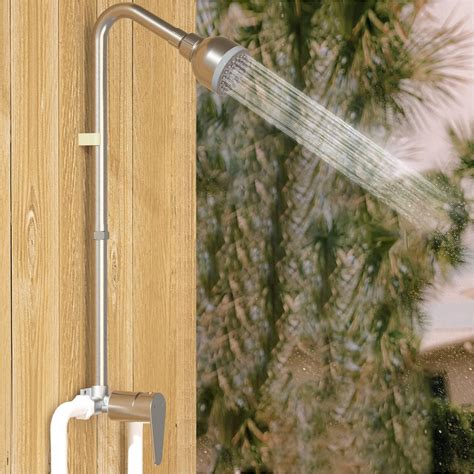 Outdoor Shower Head Wall Mount