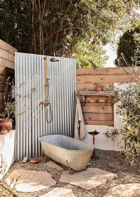 Outdoor Shower Ideas Simple
