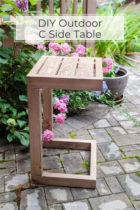 Outdoor Side Table Designs