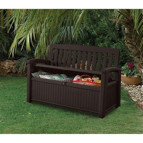 Outdoor Storage Bench Sams