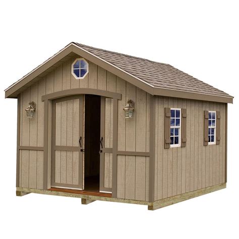 Outdoor Storage Building With Floor