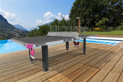 Outdoor Table Tennis Table Grey