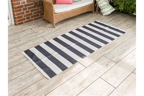 bougari In und Outdoor Teppich Raute Grau Creme, 80x200 cm Amazon.de