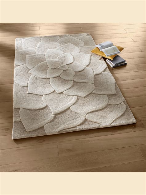 heine home Teppich in ecrubunt heine