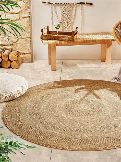 Outdoor Teppich Naturino Tweed natur