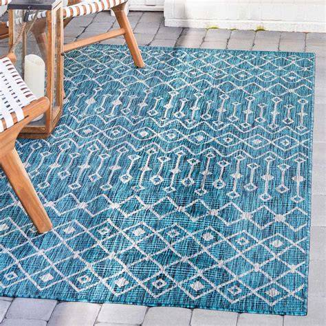 Outdoor Teppich UNI Petrol 72x132 PAD CONCEPT Hier kaufen