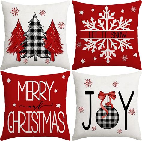 Outdoor Throw Pillows For Christmas