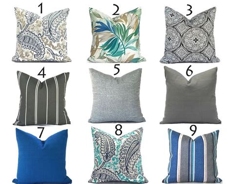Outdoor Throw Pillows With Zippers