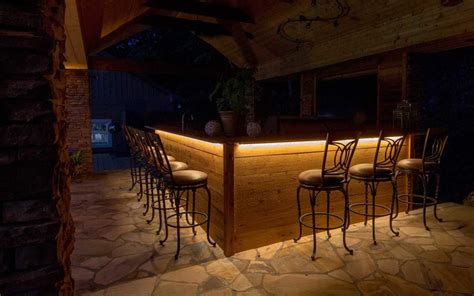 Outdoor Under Bar Lighting