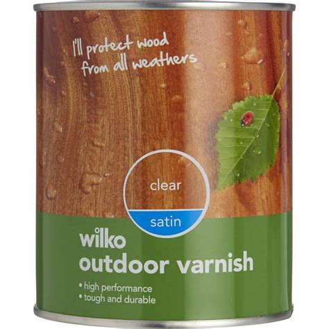 Outdoor Varnish Wilko