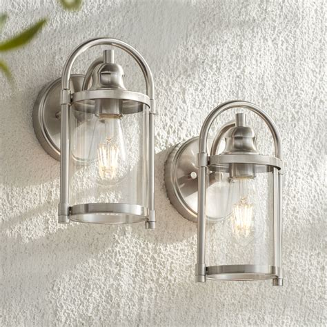 Outdoor Wall Light Nickel