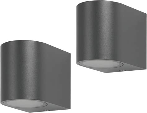 Outdoor Wall Lights Anthracite Grey