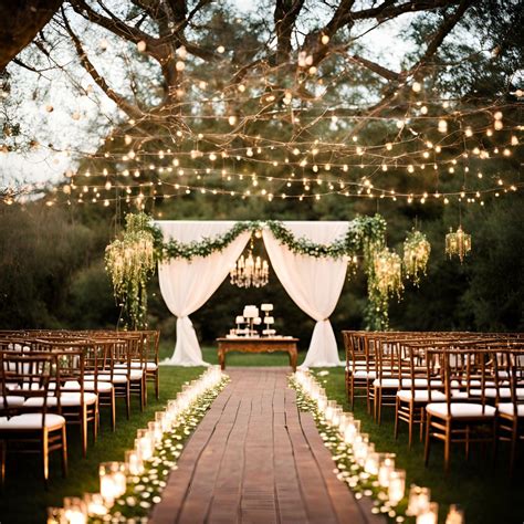 Outdoor Wedding Lighting Ideas Receptions