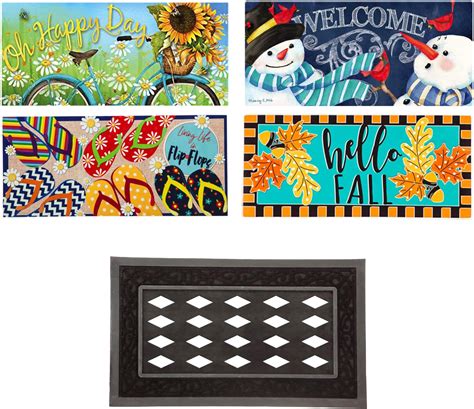 Outdoor Welcome Mat Inserts
