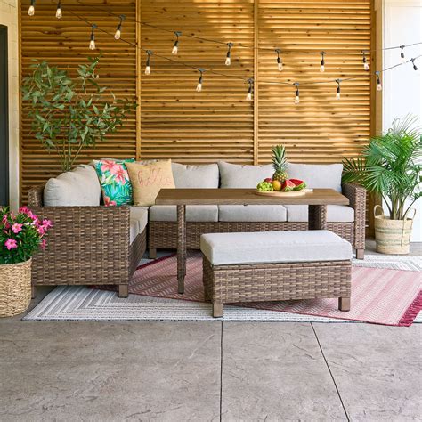 Outdoor Wicker Sectional Walmart