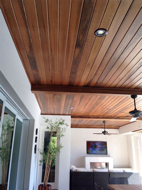 Outdoor Wood Floor Ceiling