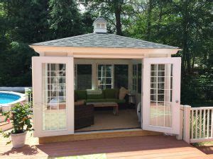 outdoor yoga gazebo