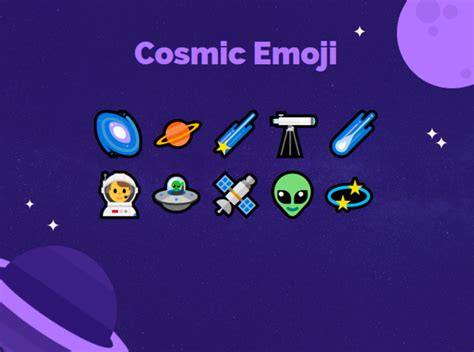 Outer Space Emoji Art Copy And Paste