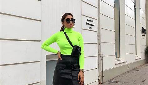 Outfit Verde Neon Color Fashion 2019 Green Is An Extremely Bright Green