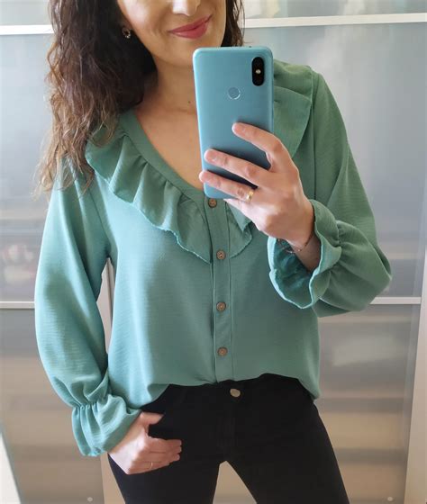 Outfit Blusa Menta