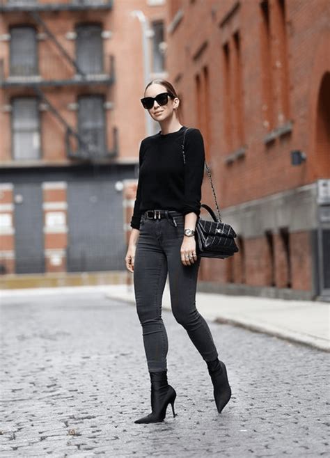 Outfit Con Bluson Negro