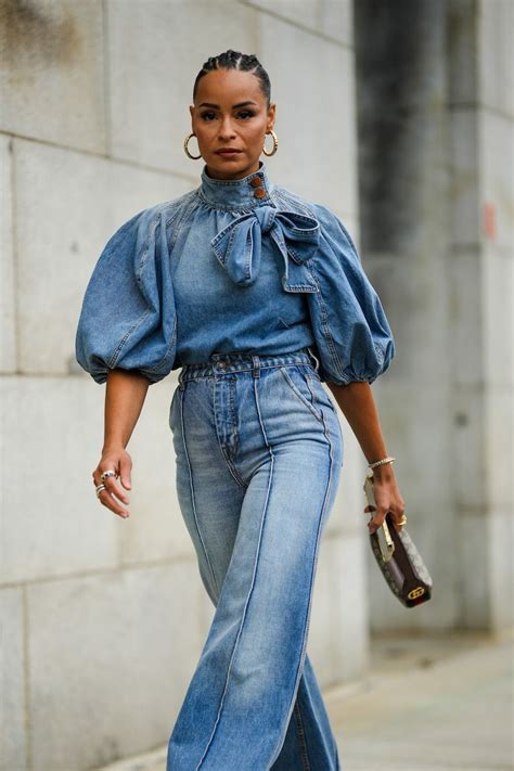 outfits with denim