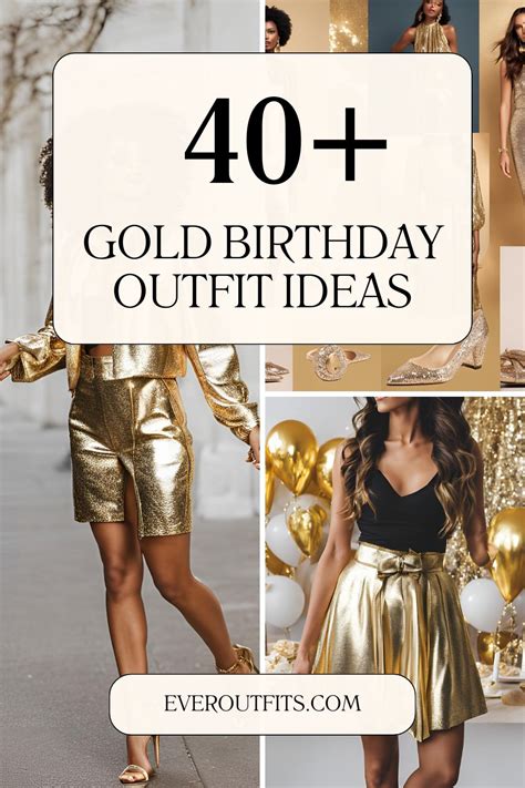 Outfits With Gold