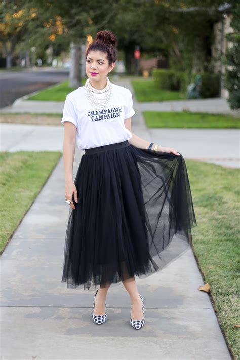 How to Wear Tulle Skirt?15 Cute Outfits with Tulle Skirts