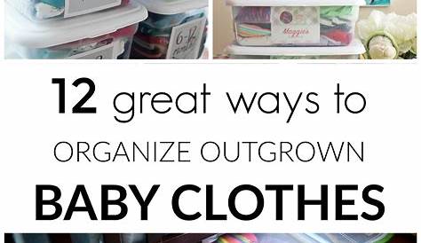 Outgrown Baby Clothes Storage Ideas 21+ For Small Spaces One Sweet Nursery