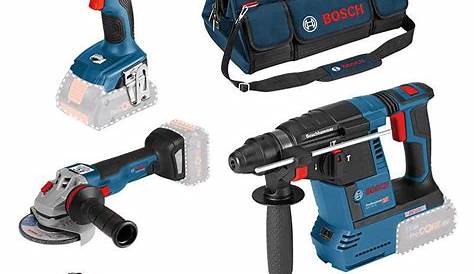 Pack 5 outils BOSCH Professional 0615990L52 18V (2x8Ah