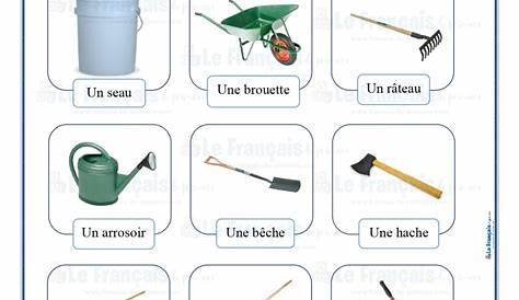 Outils De Jardinage Avec Nom √ Outil Mon Blog