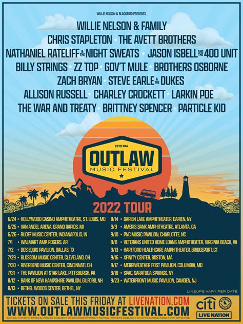 outlaw music festival 2024 syracuse