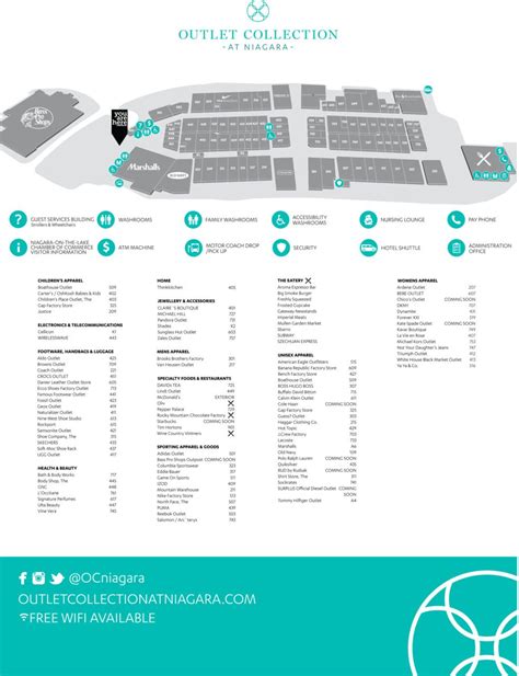 Outlet Collection At Niagara Directory
