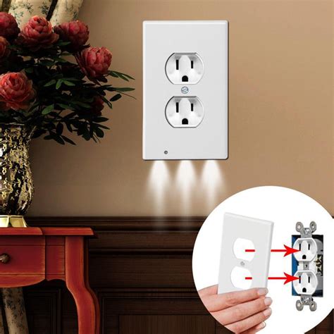 Outlet Cover With Led Night Light