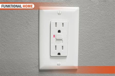 Outlet Showing Red Light