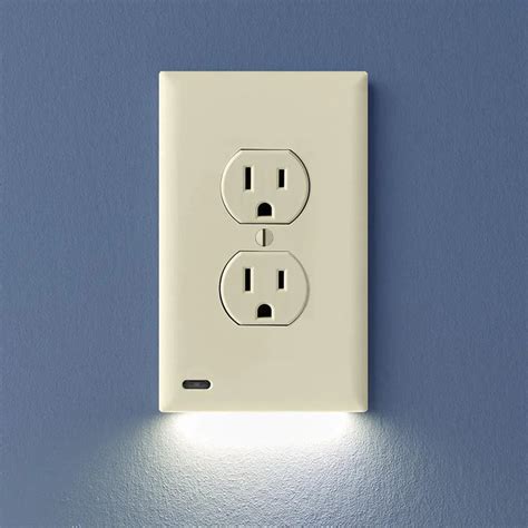 Outlet Wall Plate With Led