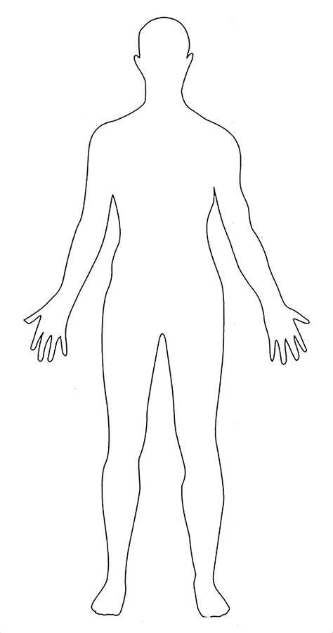 Human Outline Clip Art Cliparts.co