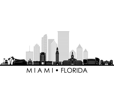 outline of miami png