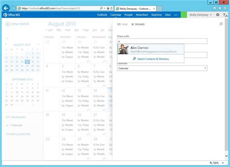 Employee Email and Calendar Adding Delegate Access to Outlook