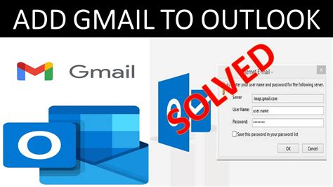 Outlook 2007 keeps asking for username and password gmail
