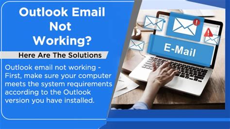outlook 365 email not working
