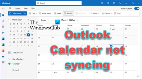 Solving the Mysteries of Outlook Calendar Not Syncing Issues