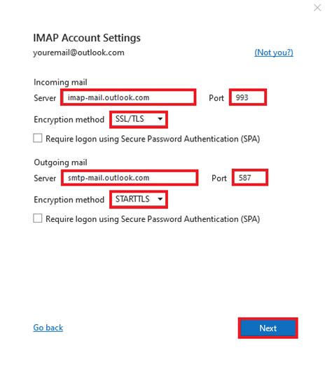 Outlook Cannot Login To Yahoo Imap Server