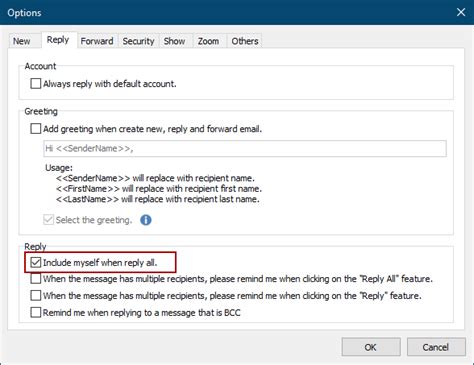 outlook does reply all include cc